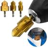 Hexagon Shank Stepped Drill Bit Water Pipe Connection Tool Step Drill Portable PPR Lifting Drill