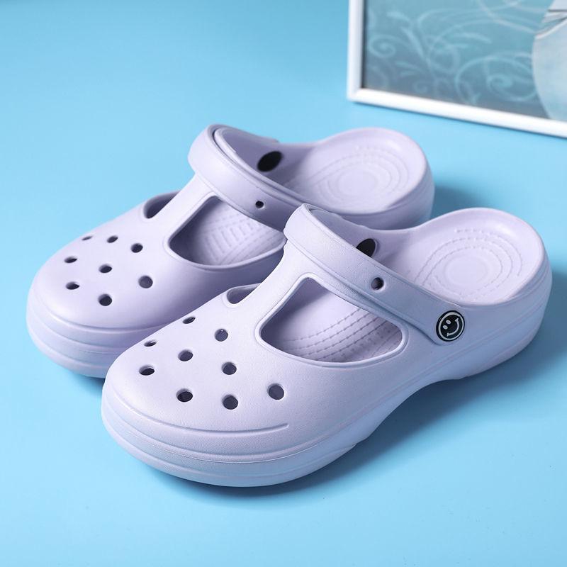 Модные шлепанцы с каблуком, детская обувь, лето 2024, домашние женские тапочки и сандалии, мягкие, удобные, элегантные, Eva, дизайнер Y