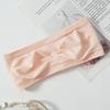 Summer Breathable Strapless Crop Top Women Invisible Chest Wraps Tube Tops Soft Comfort Bra Female Intimate Hollow Out Brassiere