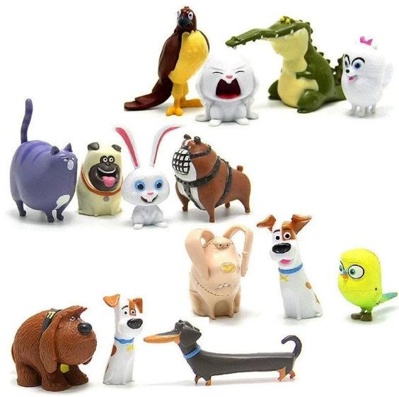 Trolls 12-Style Figurines: Ugly Dolls and Micro Landscape Cake Decorations