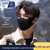Men's Anti-UV Summer Ice Silk Breathable Cycling Full Face Mask