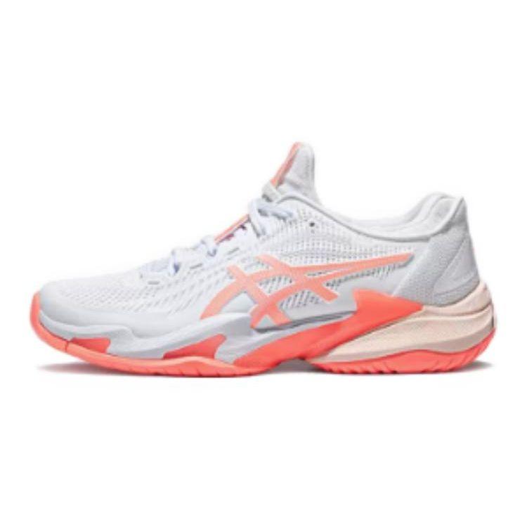 Asics Court FF 3 White Sun Coral Women Sneakers 1042A220-103