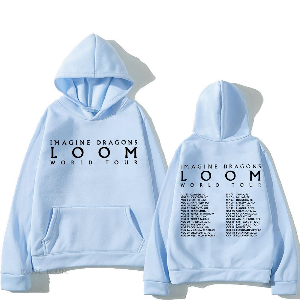 Imagine Dragons Hooded для осени/зимы Модные удобные толстовки с карманами Одежда в стиле хип-хоп Moletom Gothic Pullovers