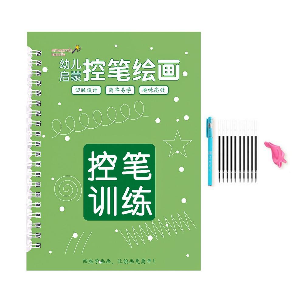 Thickening Children's Drawing Books Reusable Calligraph Practice Book  Kindergarten