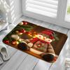 Christmas Series Door Mat Bathroom Floor Mat Kitchen Living Room Carpet
