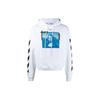 Off-White Monalisa Hoodie White Men Tops OMBB037R21FLE0010110