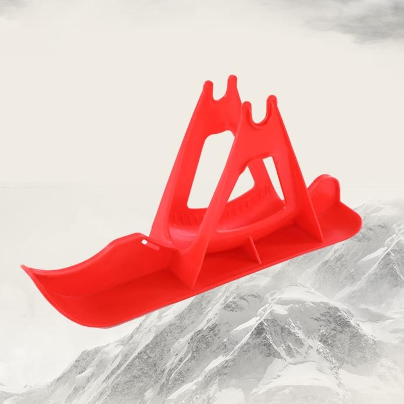 Лыжная пластина Колеса-лезвия Сани Лыжная доска Пляжный скейтборд Снежный самокат Сани Велосипед Лыжи Сани Легко установить