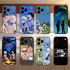 Чехол для телефона Hunter X Hunter с Гон и Киллуа для iPhone 17,16,15,14,13,12,11 Plus,Pro,Max,Mini Силиконовый черный Мягкий чехол