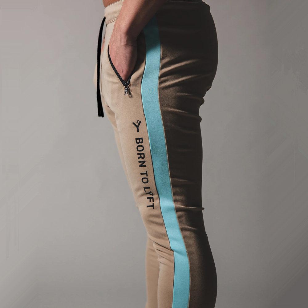 Men Jogger Pants Gym Fitness Cotton Sweatpants Running Sports Training Skinny Trousers Track Pants