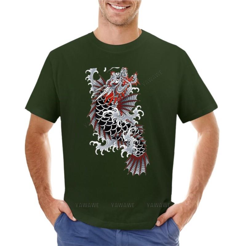 Unisex tshirt Yakuza Ichiban Tattoo TShirt summer clothes Tshirt for a boy Tshirt Unisex black tshirt Unisex