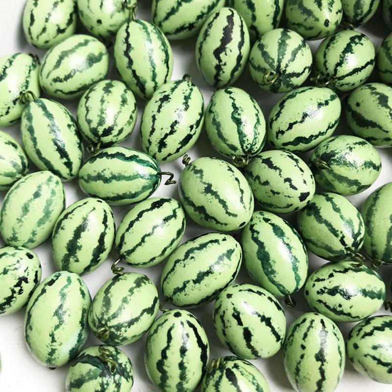 1шт мини фруктовая смола искусственная статуя арбуза для украшения кукольного домика