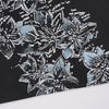 Цветочная футболка с V-образным вырезом и длинным рукавом в стиле Y2K, приталенная