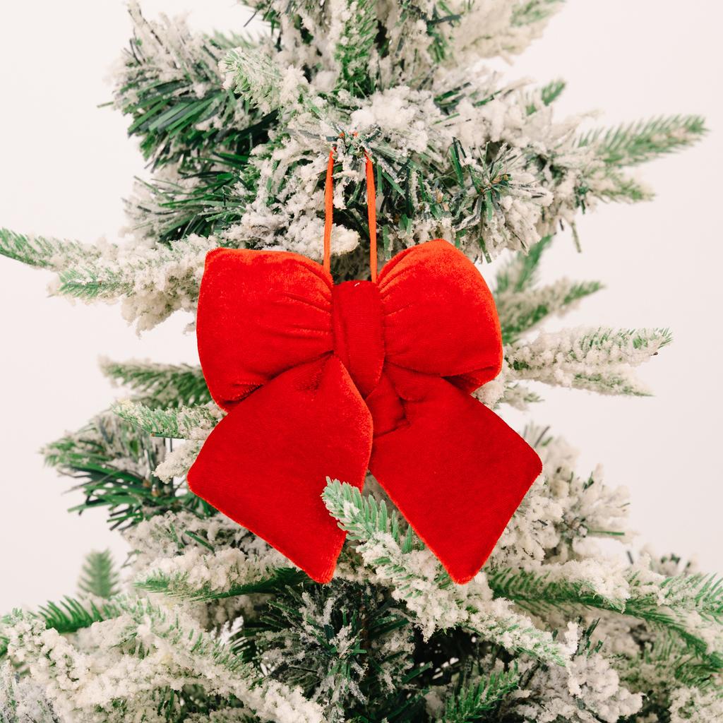 Рождественский галстук-бабочка, Рождественское украшение, Плюшевый большой галстук-бабочка, Украшение для рождественской елки