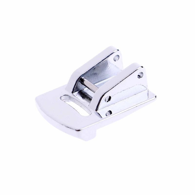 Sliver Rolled Hem Curling Sewing Presser Foot For Sewing Machine Singer Janome