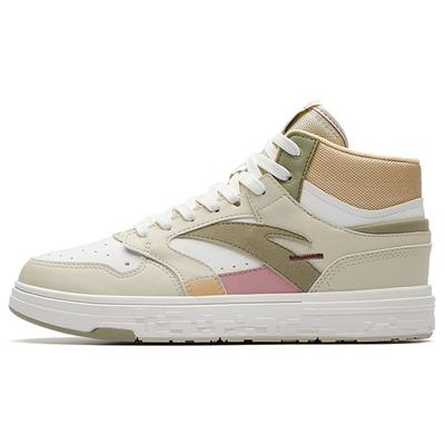 Уличные высокие кроссовки для скейтбординга женские кроссовки белые желтые 122238065-3