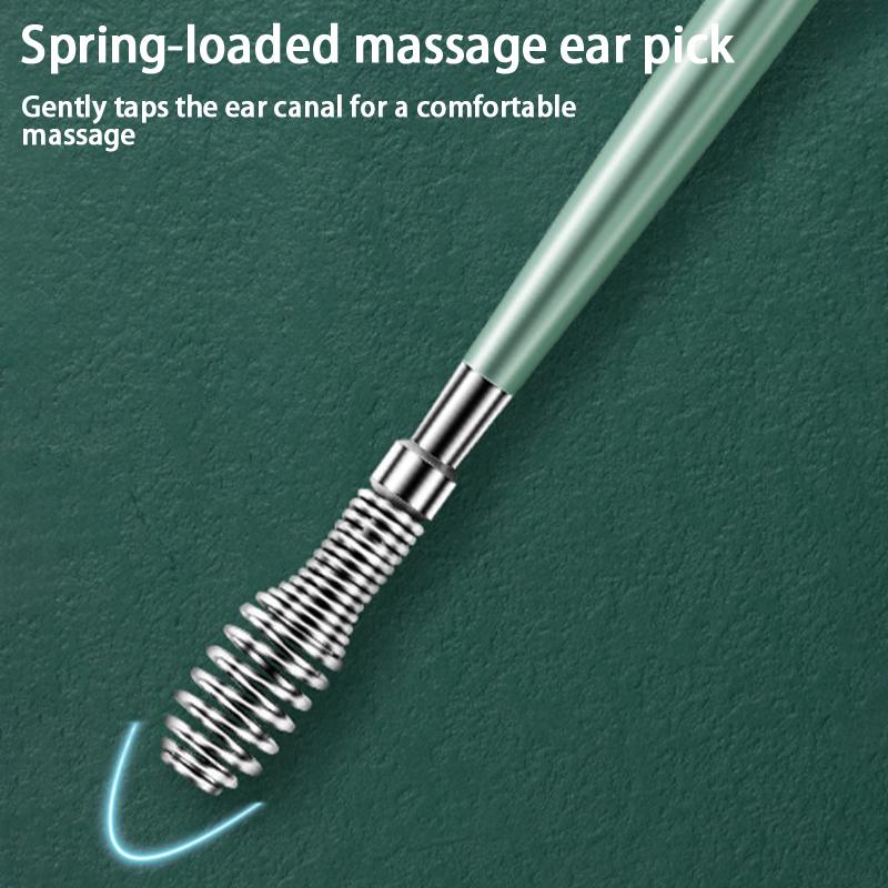 6PCS Ear Cleaning Tool Set Ear Cleaner Spoon Kit Health Care Earpick for Efficient Wax Removal for Adults and Kids