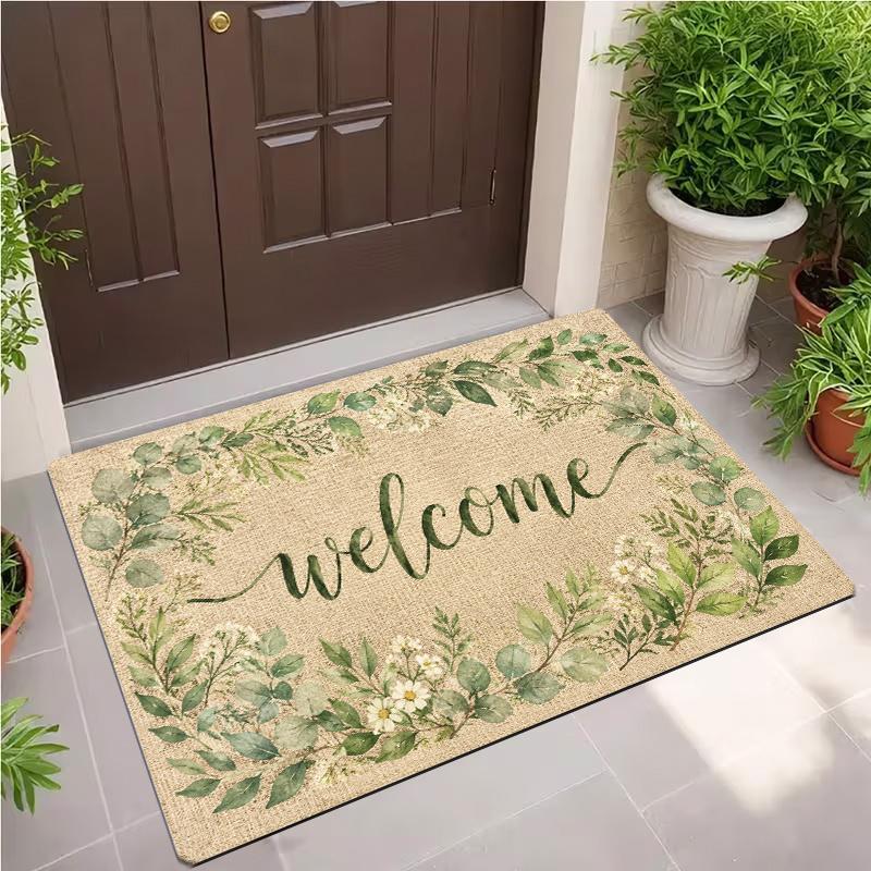 Modern Geometric Themed Doormat Artistic Floor Mat Living Room Office Decoration Gift for Design Enthusiasts