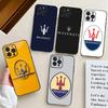 1 шт. спортивный автомобиль M-MASERATIS чехол для телефона силиконовый мягкий для iPhone 16 15 14 13 12 11 X XR Plus Pro Max Plus
