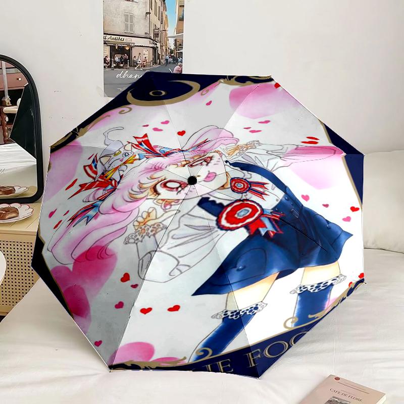 Moonlit Dance Of Love Umbrella 8-Frame for Travel, camping, Casual Lightweight Portable Umbrella, Essential for every family Holidays Gift