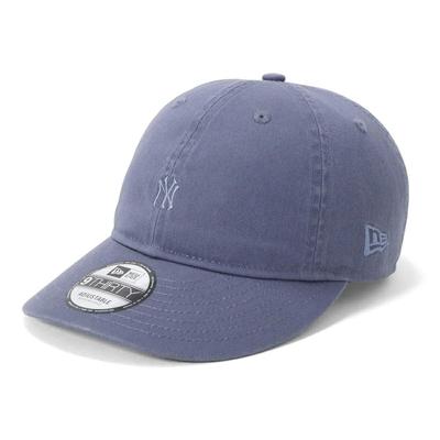 ONSPOTZ Эксклюзивная washed cotton 9Thirty Мини Тональная MLB New York Yankees [New Era] Кепка, Цвет: Сланцевый, Размер: M/L, Логотип,