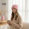 Cold Weather Headwear Knitted Winter Hat, Unisex Thick Thermal Skull Cap, Cozy Windproof Warm Knit Hat for Men Women Outdoor Hiking Jogging