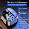 Автомобильное зарядное устройство для мобильного телефона, сверхбыстрая зарядка, Bluetooth 5.0 ресивер, качество звука без потерь, MP3 автомобильный USB музыкальный плеер