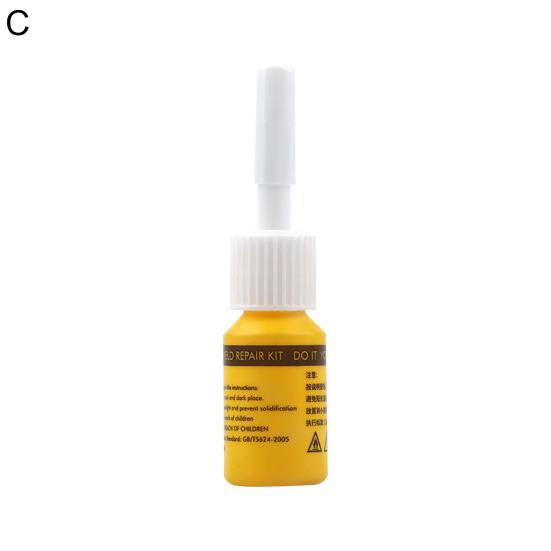 Жидкость для ремонта лобового стекла Набор для ремонта автомобильного стекла Жидкость для ремонта трещин на лобовом стекле