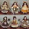 Attractive Eyes Princess Dress Up BJD Dolls Long Hair Princess Makeup Ball Joint Doll  Girl Gift
