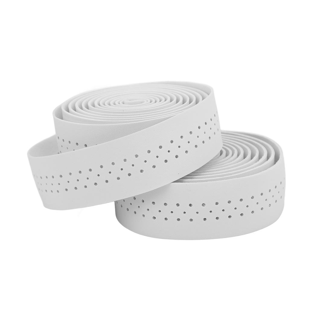 1 пара водонепроницаемая лента для руля велосипеда, противоскользящая, из искусственной кожи, для руля дорожного транспортного средства