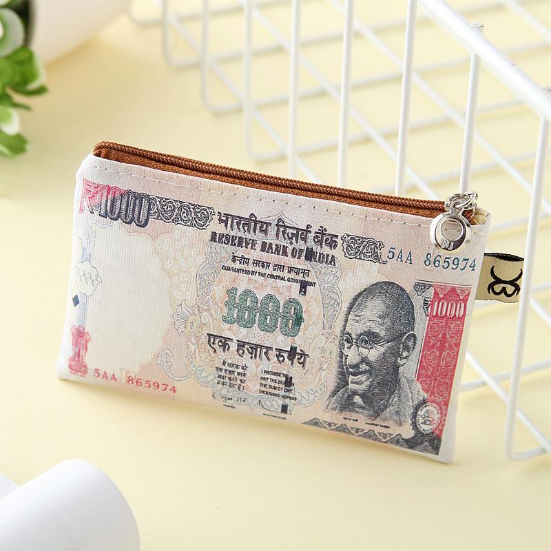 Канвасовый кошелек для монет и держатель для карт: Мешок для хранения красных конвертов и кабелей данных - Креативная идея для подарка