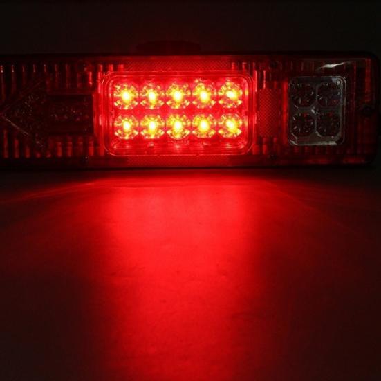 Светодиодный задний фонарь для грузовика, трехколесный моторизованный сельскохозяйственный светильник 12 В 24 В