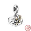 925 Silver Animal Character Love Series Clip Beads Pendant Fit Original  Charm Accessories Bracelet for Women DIY Jewelry