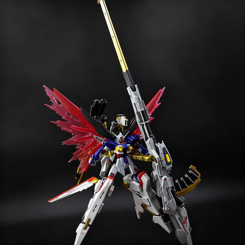 Star HG CE 1/144 Destiny 2 Зевс Силуэт Сборная Модель Набор Покрашенная Фигурка Действия Большое Светящееся Крыло Аниме Игрушка Коллекционная Подарок