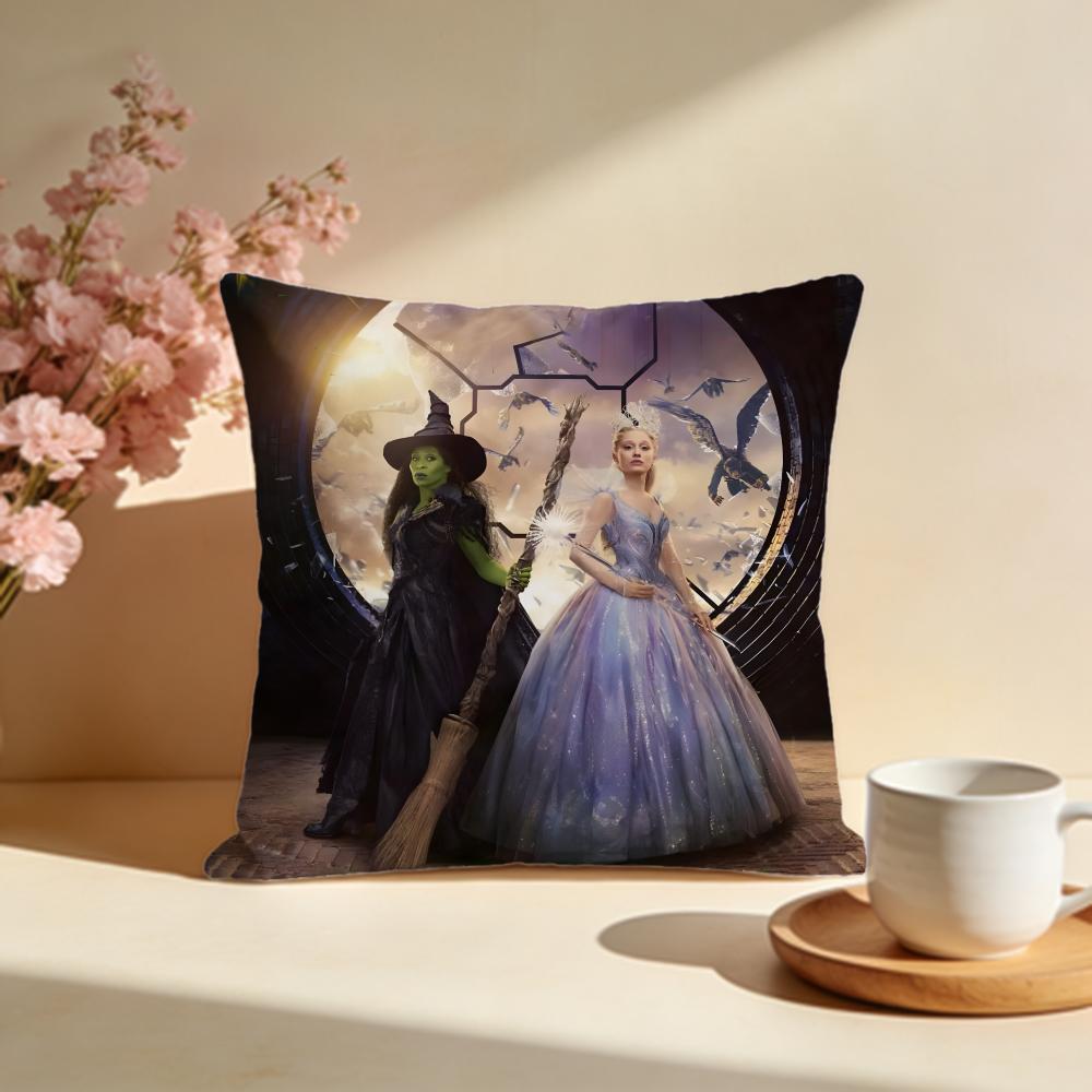 Fashion WWickedew Cushion Cover Stylish Washable Pillow Cover Ideal for Couch Bedroom Car Decoration