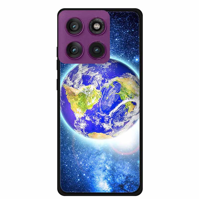 6.7" For Motorola Edge 60 Pro 5G Case Coque Shockproof Black Silicone TPU Soft Back Cover For Motorola Edge 60Pro Phone Case Bag
