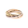 Cartier B4235148 #8(Размер Японии) кольцо золото K18 желтое золото/K18 розовое золото Женское