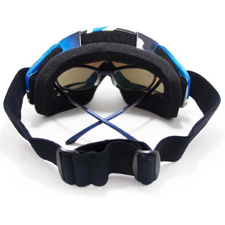 Очки для мотокросса 2 пары Мотоцикл Квадроцикл УФ Мотокросс Внедорожник Шлем для езды MX Очки для взрослых Молодежи Детей