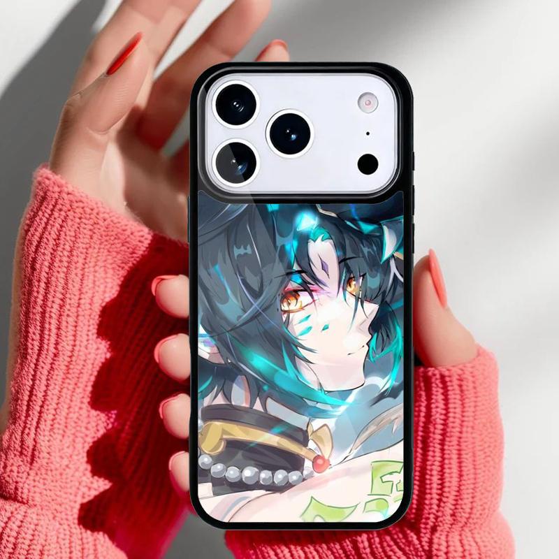 Мягкий чехол для телефона Xiao Genshin Impact для iPhone 17 Air 16e 15 14 13 Pro Max Задняя крышка для 12 11 Pro Coque