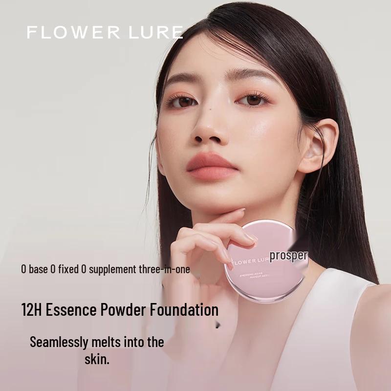 Flowerlure Фиксирующая и матирующая прессованная пудра