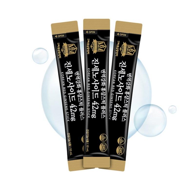 Korea Red Ginseng Association Immune Strengthening Red Ginseng Stick Plus Ginsenoside 42mg, 300ml, 1 Set