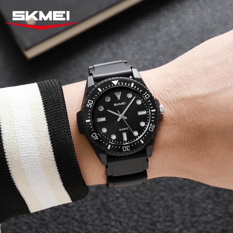 SKMEI 2622 Fashion Leisure Quartz Watch Waterproof Watch for Men Women Night Light Watch Minimalist Sports Watch Reloj Hombre