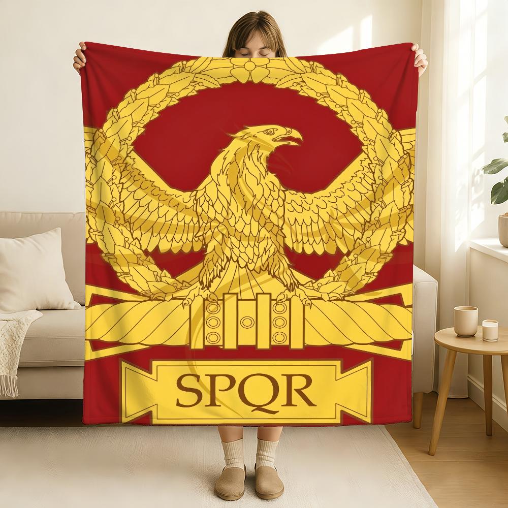 Модное одеяло SPQR, мягкое и приятное для кожи, для дивана, кровати, для сна, покрывало, одеяло на все сезоны