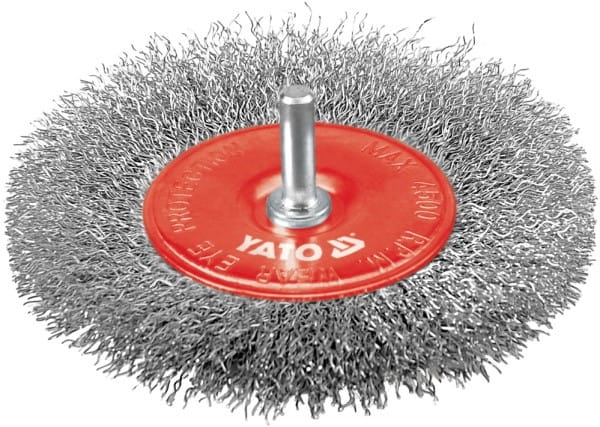 Yato Disc Brush with Stainless Steel Shank