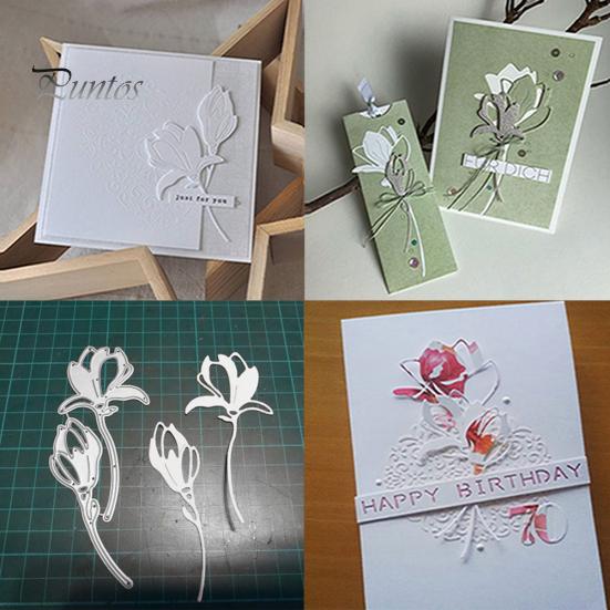 Цветок металлический трафарет DIY скрапбук тиснение бумажные карты ремесло перфоратор трафарет