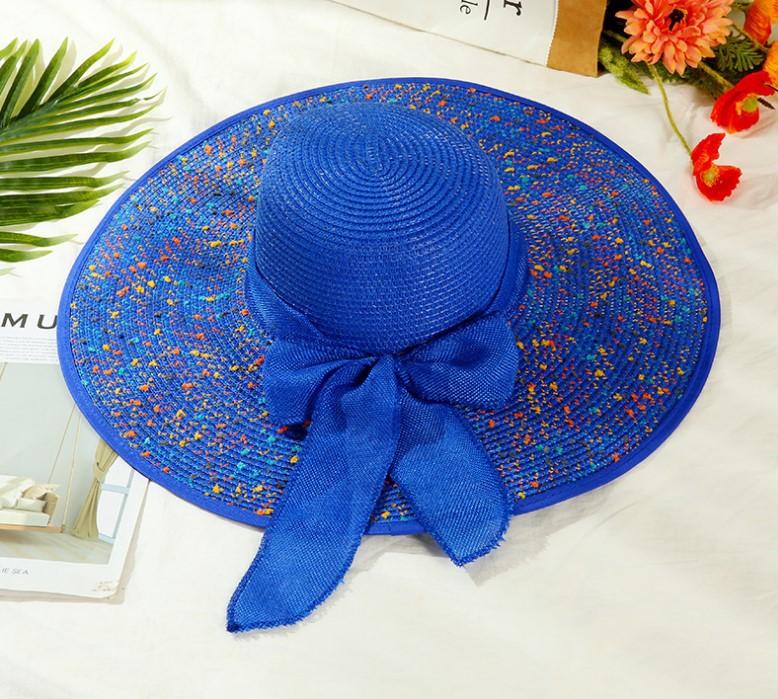 Солнцезащитная широкополая соломенная шляпа - УФ-блокирующая, водостойкая, дышащая, удобная летняя пляжная шляпа для отдыха на море и активного отдыха на свежем воздухе