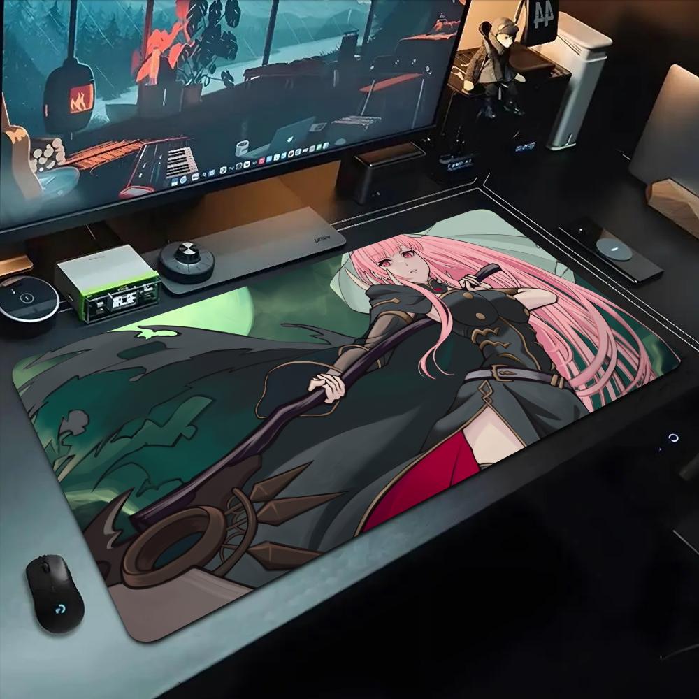 calliope mori Mouse Pad 500X1000 mm Large Gaming Mousepad Gamer XL Rubber Otaku Keyboard Pad Laptop Desk Mat