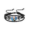 1Pc Disney Princess Frozen Elsa Anna Cinderella Mermaid Rapunzel Bangle Bracelet