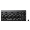 Elecom USB Keyboard Wireless Membrane Compact Keyboard Black (Receiver Included) TK-FDM105TXBK