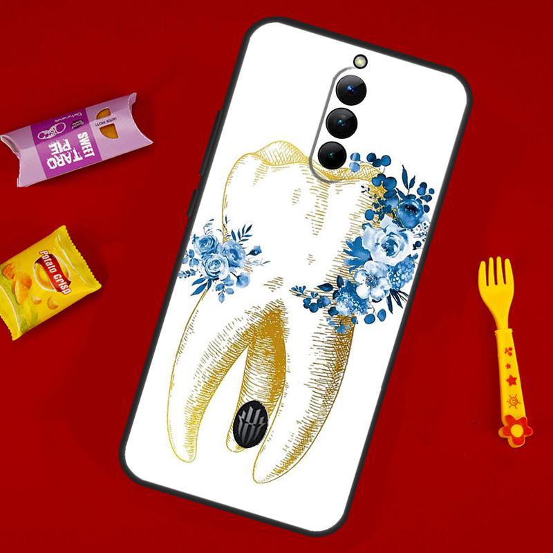 Чехол-кейс "Анатомия человеческого зуба" для ZTE Nubia Red Magic 10 Air 6 6S 7S Для Red Magic 11 10 9 8 8S 9S 10S Pro Plus Чехол