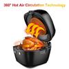 6L Air Fryer Healthy Cooker Low Fat Oil Free Kitchen Oven Timer 1350W Smart Touch Screen Electric Fryer Kitchen Cooking